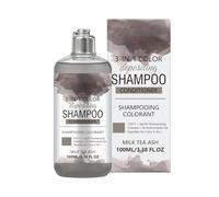 Shampoo Colorante per Capelli 100ml Estratti Vegetali Lunga Durata Delicato | Shampoo Colorante Capelli per Viaggio Casa Dormitorio Salone Cura Quotidiana, Uomo Donna