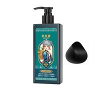 Shampoo colorante per capelli - 207 ml di colore nutriente | Copertura riduttiva, per donne, anziani, per capelli ricci, per barba, viaggi, casa, salone, per salone, per