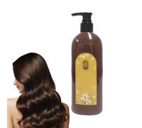 Shampoo colorante per capelli - 300 ml shampoo vegetale | nero naturale, tè nero, marrone castagno - shampoo nutriente per uomini e donne, casa, viaggi e anziani