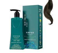 Shampoo Colorante Per Capelli | Balsamo Morbido A Lunga Durata 210ml - Colorante per capelli naturale in Shampoo,Per Uomini Donne Adulti Amici Madre Fidanzata Principiante Salone Domestico