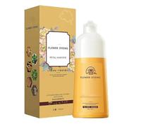 Shampoo colorante per capelli Japanese Petal Rose 2025, a lunga tenuta e naturale, colorante vegetale nutriente, delicato e non irritante per uomo e donna