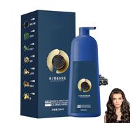 Shampoo colorante per capelli Qiweitang, colorante per capelli al caviale proteico per donne e uomini, formula vegetale naturale per capelli grigi, balsamo nutriente (Tan Brown)