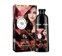 Shampoo colorante per capelli, shampoo per tintura per capelli, schiuma istantanea, 450 ml, pulizia profonda e cura, senza candeggina, cura di lunga durata per uomini e donne