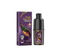 Shampoo Colorante Viola, Formula Anti-Ossidante Botanica, Hair Dye Shampoo, Riduzione Riflessi Ramati, Adatto A Capelli Decolorati, Protezione Colore E Idratazione Prolungata