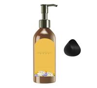 Shampoo colorato per capelli scuri, singola dose di colorante vegetale, profumo floreale, colorante per capelli a dose singola | rapida colorazione dei capelli per uomini, shampoo colorato per donne,