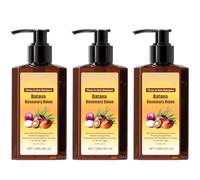 Shampoo di condizionamento nutriente 3 in 1, shampoo per la crescita dei capelli, ridurre la perdita di capelli, rafforzare le radici e aggiungere lucentezza, peli più forti più spessi (3Pcs)