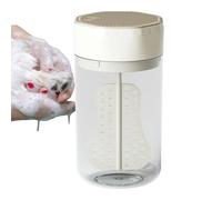 Shampoo Dispenser, Convenient Puppy Soap Dispenser, Multi-Functional Bathroom Cleaner Frother, Easy To Use Cat Shower Gel Foamer For For Pet Bathing, 3.35x6.06 Inches
