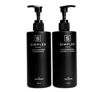 Shampoo e balsamo per protezione del colore pi semplice per uomini (profumato agave dolce) - shampoo a tintura e solfato per capelli e barba trattat
