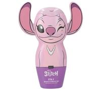 Shampoo e Docciagel 3D Disney Stitch Cotone Dolce (Cotton Candy), per Donne, Ragazze Adolescenti e Come Regalo per Bambini, Sence Pink Vegan Beauty (1 x 300ml)