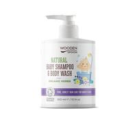 Shampoo e Dopobarba Naturale Lavanda e Erbe WOODEN SPOON 300 ml