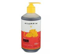 Shampoo E Gel Doccia Cocco Fragola Per Bambini 16 Oz Di Alaffia