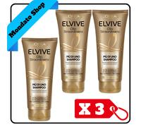 SHAMPOO ELVIVE OLIO STRAORDINARIO CAPELLI SECCHI NUTRIENTE 200ml (X3)