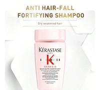 Shampoo fortificante anticaduta GENESIS da 80 ml, Bain Nutri-Fortifiant con radice di zenzero e stella alpina, nutre il cuoio capelluto, rinforza le radici, riduce la rottura, controlla il sebo, elimi