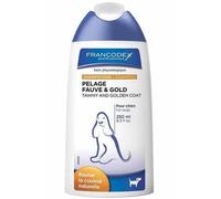 Shampoo FRANCODEX da 250 ml per cani con pelo marrone