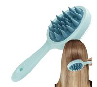 Shampoo Head Scrubber - Spazzola massaggiante per cuoio capelluto | Scrubber per capelli con setole in morbido silicone | Pettine massaggiatore per capelli multiuso | Comodo scrubber per la testa per