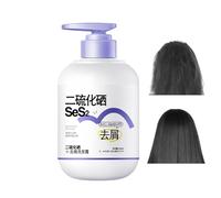 Shampoo idratante, cura intensiva per punte secche, flacone da 350 ml con complesso vitale, formula nutriente, dona lucentezza visibile, per uomo e donna nella vita quotidiana e in viaggio