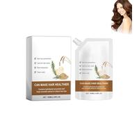 Shampoo idratante naturale per capelli danneggiati e diradati, shampoo ristrutturante profondo, trattamento idratante per la ricrescita, lenisce il cuoio capelluto e nutre