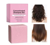 Shampoo in barretta - 100 g 6 x 6 x 2,5 cm sapone solido per capelli | detergente anti-crespo, trattamento nutriente, cura idratante | pulizia profonda rafforzamento ispessimento pienezza supporto