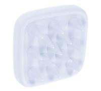 Shampoo in Silicone Blu, Massaggiatore Cuoio Capelluto, Impugnatura | Uso Doccia, Massaggio Profondo e Trattamento Delicato, Design Portatile