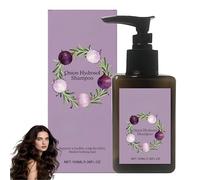 Shampoo Lisciante all'Estratto di Cipolla, Shampoo Nutriente per Capelli, Lisciante per il Cuoio Capelluto, Migliora la Texture e la Lucentezza, per Tutti i Tipi di Capelli Donna e Uomo (1Pezzo)
