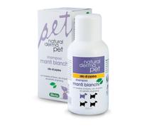 Shampoo Manti Bianchi Natural Derma Pet - Flacone 200 ml - 1° ORDINE? scegli lo sconto BZR5 / BZR20 + 200 punti fedeltà bianco