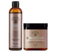 SHAMPOO MASCHERA MAGIC ARGAN DISCIPLINE ANTICRESPO CAPELLI LISCI E RICCI