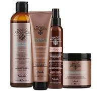 SHAMPOO MASK LATTE SPRAY MAGIC ARGAN DISCIPLINE ANTICRESPO CAPELLI LISCI RICCI