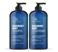 Shampoo menta rosmarino botanico e la formula per ispessimento del set di condizionatore promuove la crescita dei capelli e il solfato per la salute
