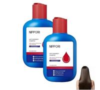 Shampoo nipori, selenio shampoo nipori, adatto a tutti i tipi di capelli, aiuta a controllare l'olio e ridurre la forfora, 300 ml (2pcs)