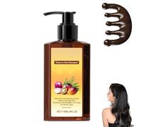 Shampoo Nutriente 3 in 1, Shampoo Al Rosmarino, Idratante E Volumizzante Ripara, Rinforza Le Radici E Dona Lucentezza, Lucentezza Leggera Per Tutti I Tipi Di Capelli (1pcs)