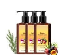 Shampoo nutriente 3 in 1, shampoo alla cipolla, biotina e rosmarino, shampoo anticaduta, rinforza le radici e dona lucentezza, per tutti i tipi di capelli (3pcs)