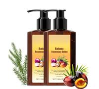 Shampoo nutriente 3 in 1, shampoo alla cipolla, biotina e rosmarino, shampoo anticaduta, rinforza le radici e dona lucentezza, per tutti i tipi di capelli (2pcs)