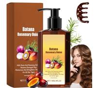Shampoo Nutriente Balsamo, Shampoo all'Olio di Batana con Estratto di Rosmarino, Shampo Batana, Deterge, Nutre e Idrata delicatamente i Capelli. (1 Flacone)