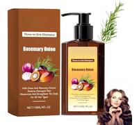 Shampoo nutriente e condizionante 3 in 1, shampoo nutriente e idratante, volumizzante, idratante, rinforza le radici, riduce la caduta dei capelli e dona lucentezza, rende i capelli (1 Pezzo)