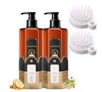 Shampoo nutriente profumato di Detroitrain, cuoio capelluto nutriente aminoacido, fluttuante fragranza di lunga durata, shampoo aminoacido, volume nutrito e lucentezza senza sforzo (2pcs)