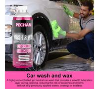 Shampoo per autolavaggio 473ML/bottiglia Vernice super schiuma Dettagli Prodotti per auto Accessori per auto Dettagli esterni per auto per auto Moto