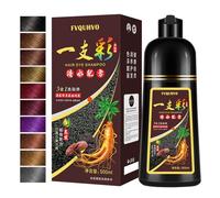 Shampoo per capelli castano chiaro per capelli vivi, shampoo naturale e di lunga durata per le donne, shampoo a base di erbe 3 in 1, regalo di Natale per uomini e