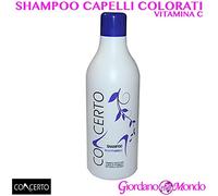 SHAMPOO PER CAPELLI COLORATI ALLA VITAMINA C 1 Kg CONCERTO PROFESSIONALE PER PARRUCCHIERE