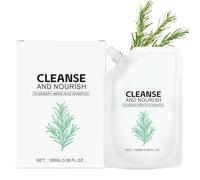 Shampoo per capelli lisci e lucidi rinfrescanti, shampoo per la crescita dei capelli rosmarini per diradamento dei peli, controlli oleosi, addensare e rafforzare il cuoio capelluto (1Pcs)