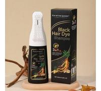 Shampoo per capelli neri e castani, Dissar, Shampoo per capelli grigi coprente al 100%, Shampoo allo zenzero, Tintura istantanea all'olio di serpente in 8 minuti NOVITÀ Shampoo per capelli neri e cast