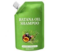 Shampoo per capelli, Shampoo per la crescita dei capelli con olio di batana ed estratto di rosmarino, lisciante per il cuoio capelluto e la cura quotidiana, rosmarino