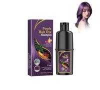 Shampoo per capelli viola 100 ml, Shampoo per Capelli Bianchi o Decolorati, Protegge e Illumina i Capelli