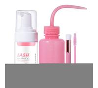 Shampoo per ciglia - 100 ml di detergente per estensioni delle ciglia, mousse senza olio in schiuma, bagno morbido, set professionale per ciglia | Extension ciglia shampoo pulizia per salone uso