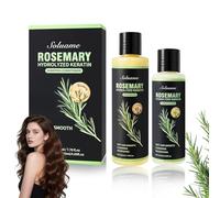 Shampoo per la crescita dei capelli al rosmarino e balsamo per diradamento dei capelli per donne e uomini, contiene cheratina idrolizzata, rafforza le ciocche di capelli, shampoo per la cura dei