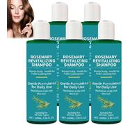 Shampoo per la crescita dei capelli al rosmarino, shampoo volumizzante e ispessimento per capelli diradanti, shampoo naturale e nutriente per il cuoio capelluto, rinforza i capelli fini e garantisce