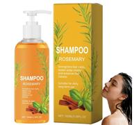 Shampoo per la cura dei capelli al rosmarino, shampoo ispessente e volumizzante per capelli sottili e fini, shampoo rinforzante per la cura quotidiana di capelli grassi e secchi, shampoo delicato. (1
