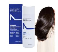 Shampoo per piscina - Lavaggio dei capelli idratanti delicati, rimedio anti-cloro non grassi Rivitalizzare il trattamento idratante, il solvente lenitivo, la schiuma rinfrescante, il balsamo nutriti
