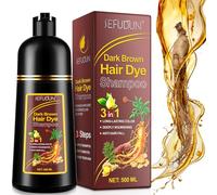 Shampoo Per Tinture Capelli Castano Scuro - Istantaneo, Naturale E Di Lunga Durata - 500ML