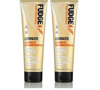 Shampoo professionale Fudge, shampoo illuminante senza solfati Moisture Boost, blocca il colore per 30 lavaggi, complesso di olio micellare leggero, idratazione 48 ore, 250 ml (Confezione da 2)