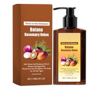 Shampoo - Promuove la crescita dei capelli naturali di Naturall Shamp0o | Shampoo di cipolla rosmarino nutriente profondamente idratante | Idratante per il cuoio capelluto di controllo cres